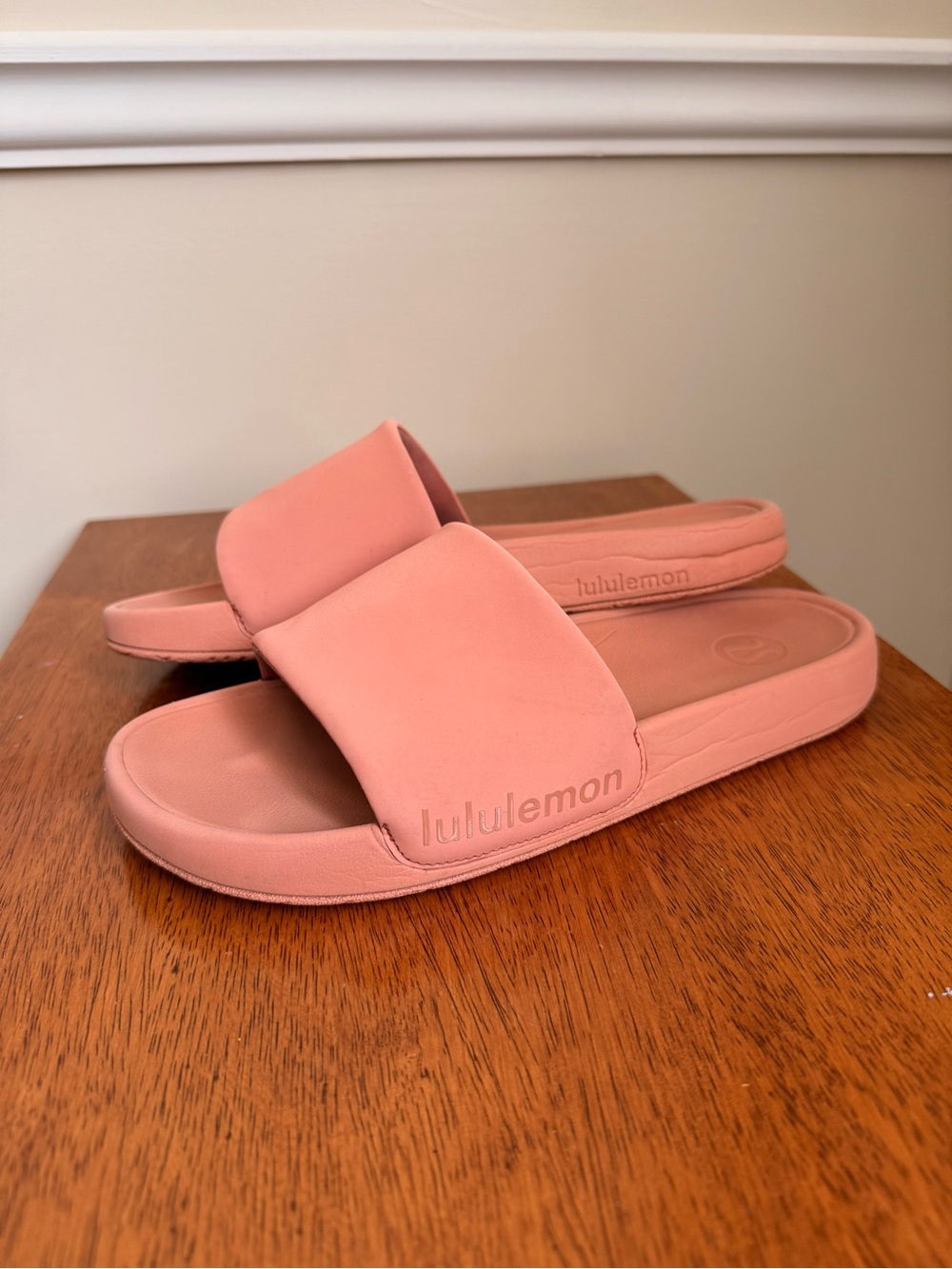 lululemon athletica Pink Slide Sandals